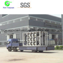 LNG Liquefied Natural Gas Meidum Steel Dewar Cylinder